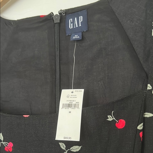 GAP Linen-Blend Cap-Sleeve Mini Dress - Picture 5 of 6